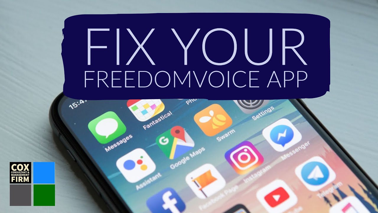 FreedomVoice App Frozen: SOLUTION