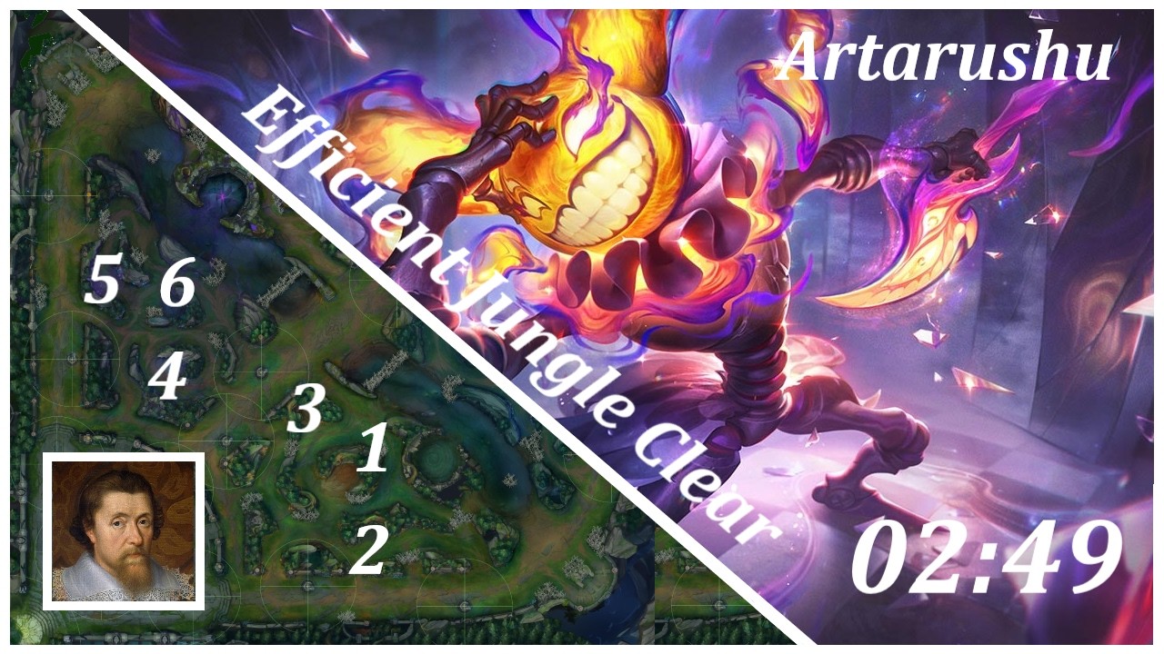 How to: Efficient Jungle Clear - Shaco | 02:49!