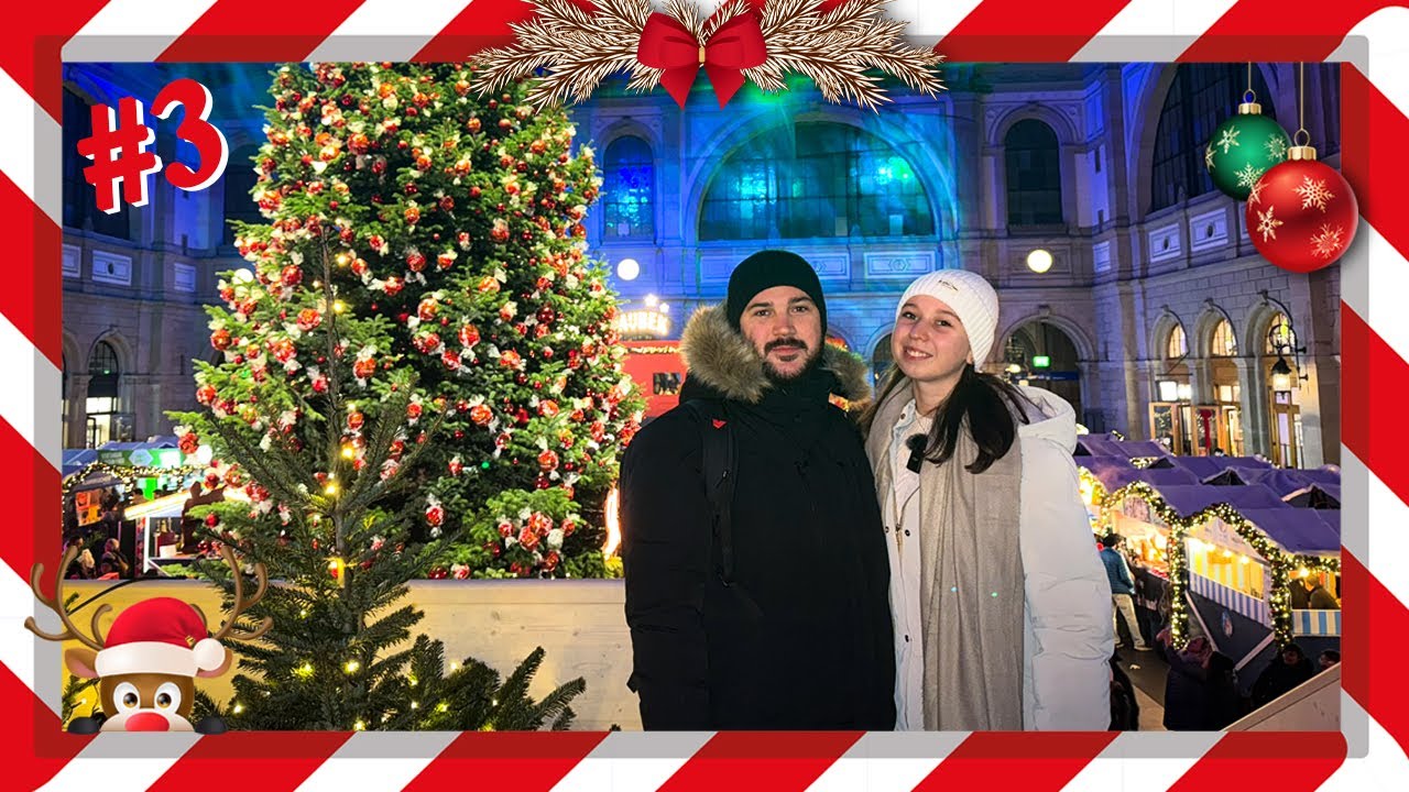 🎉BOŽIĆNO-NOVOGODIŠNJI ADVENT MARKET U ZÜRICHU☕️ - Vlogmas #3
