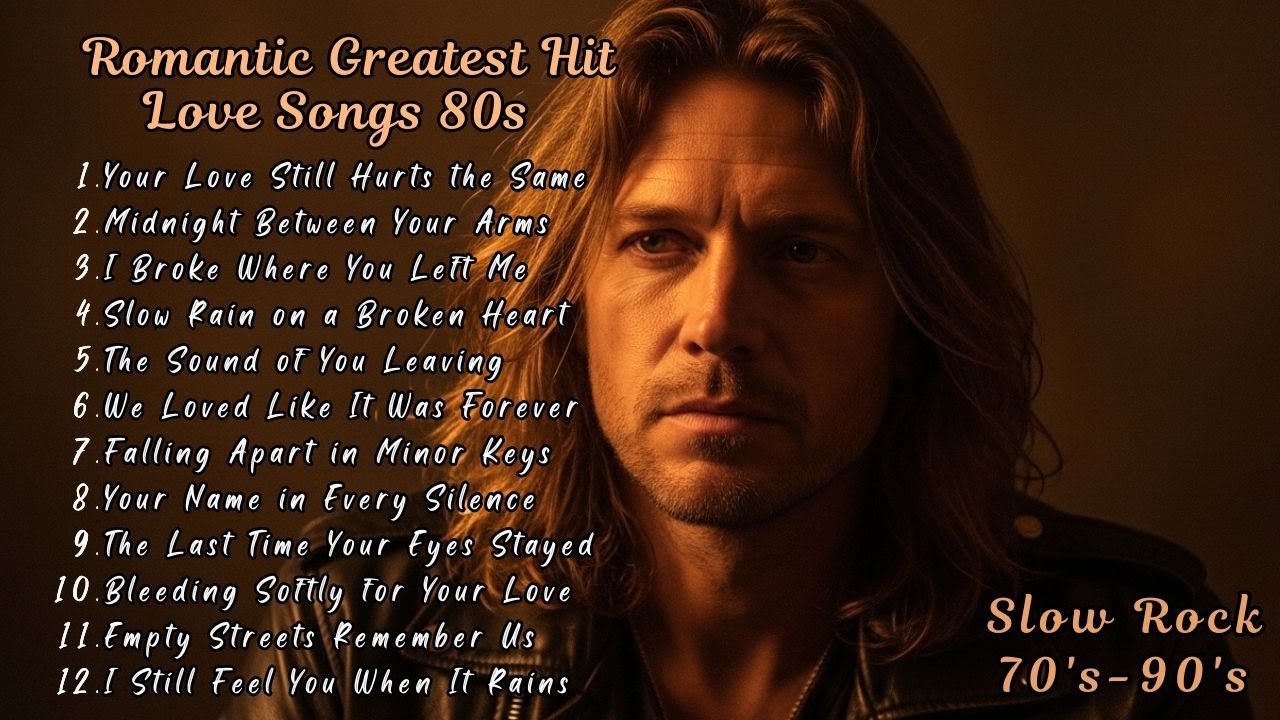 Romantic Hit Love Songs 80s | Slow Rock 70s–90s | Sad Emotional Love Ballads, Vol.34