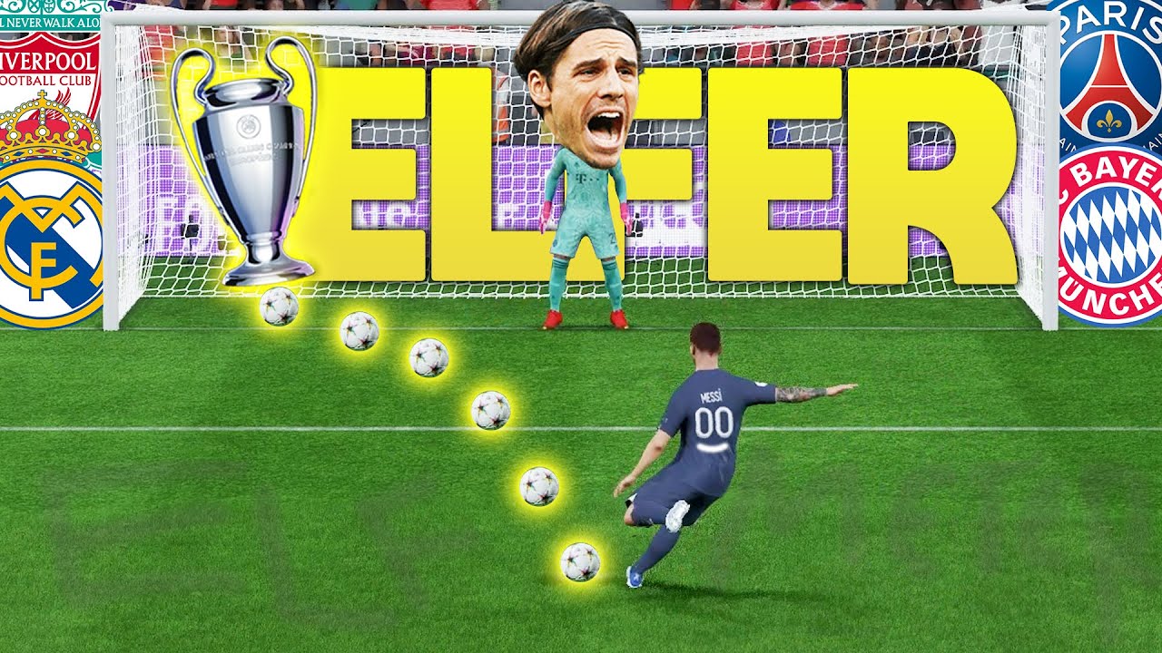 DAS GRO&szlig;E CHAMPIONS LEAGUE ELFMETER TURNIER!! 😲🏆