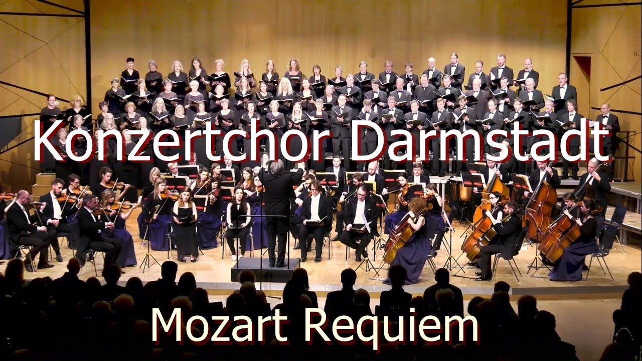 Konzertchor Darmstadt: Mozart Requiem, VIII. Communio (letzter Satz)