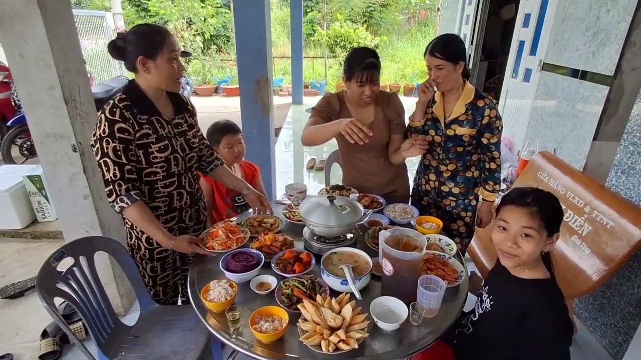 Đám giỗ nhà ngoại _ Giỗ cố mùng 8 /08 al