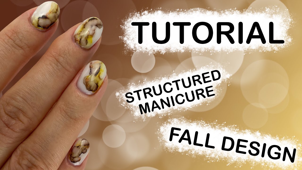 NAIL TUTORIAL | Structured manicure with Luminary Multi-Flex Gel and Apres ArtInk design