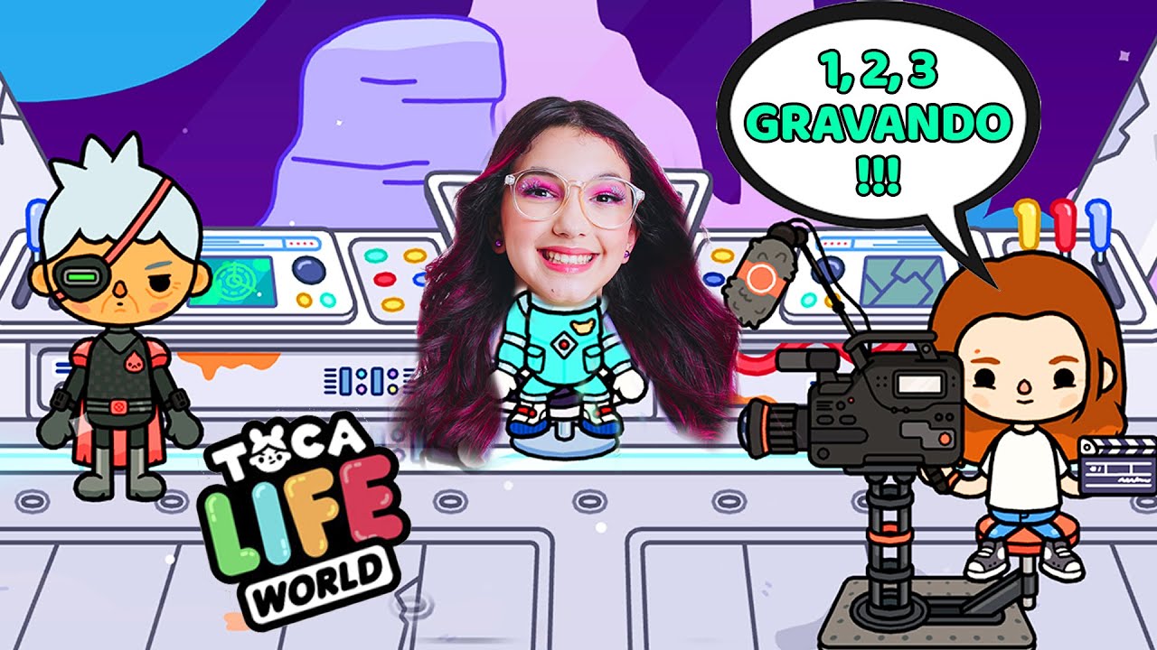 VLOG DA LULUCA PELO ESTÚDIO DO TOCA LIFE WORLD | Família Luluca