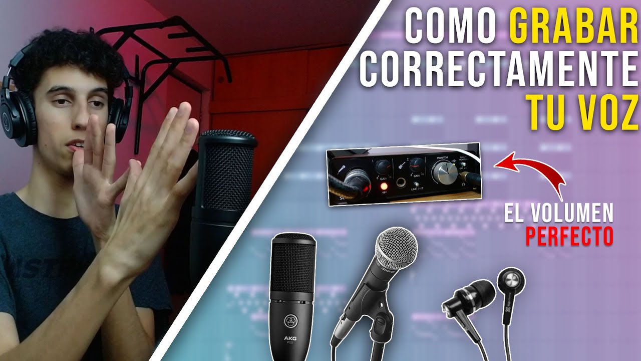 Como GRABAR VOCES CORRECTAMENTE | FL Studio 20