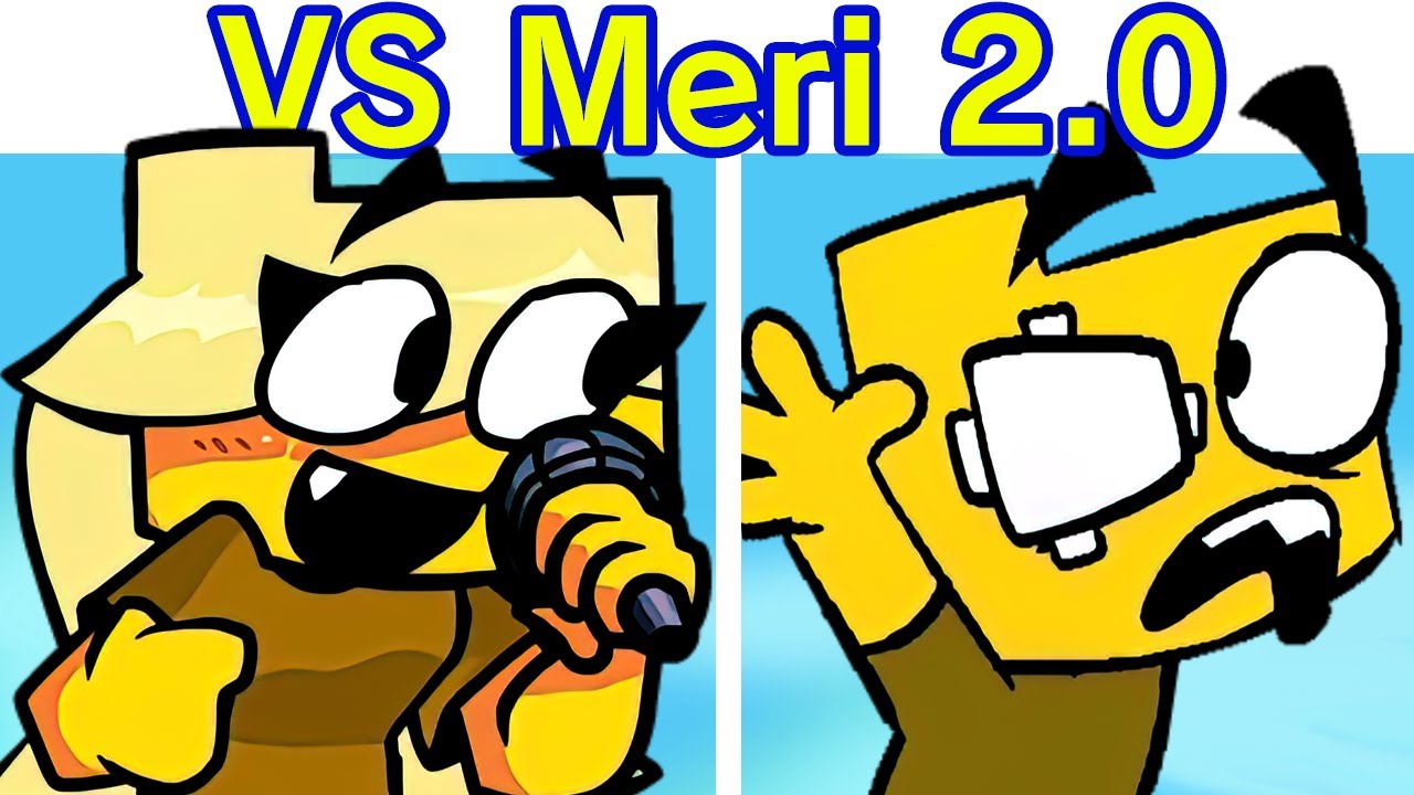 Friday Night Funkin' VS Meri Week 2 + Cutscenes & Ending | Fangirl Meets Ron Funny Update (FNF Mod)