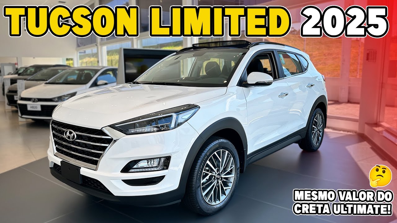 HYUNDAI TUCSON LIMITED 2025 - Custa o Mesmo Valor do Creta Ultimate!