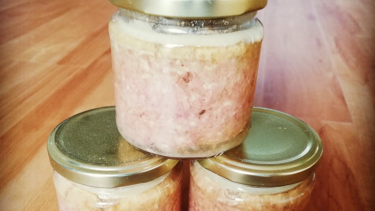 Mettwurst Im Glas !!!  ( Einkochen )