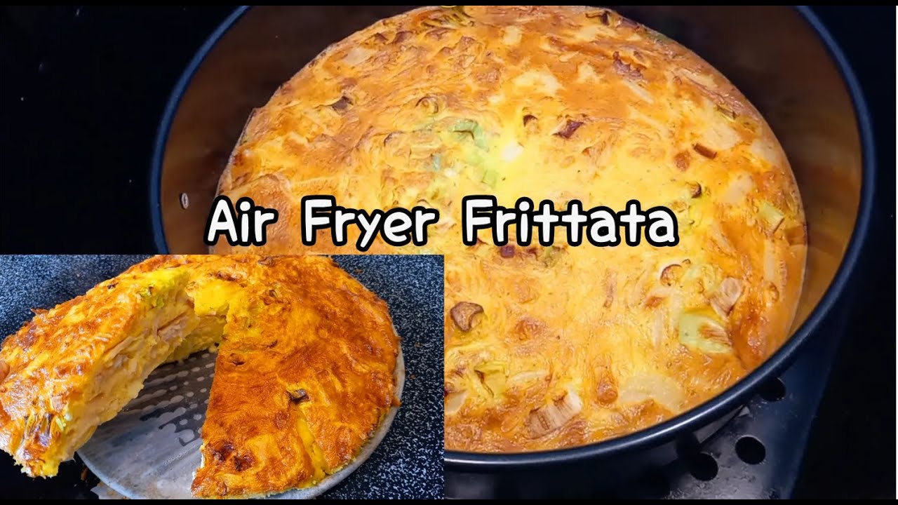 Air Fryer Egg Frittata | Air Fryer Frittata