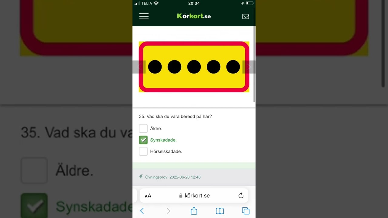 Trafiksäkerhet Teoriprov