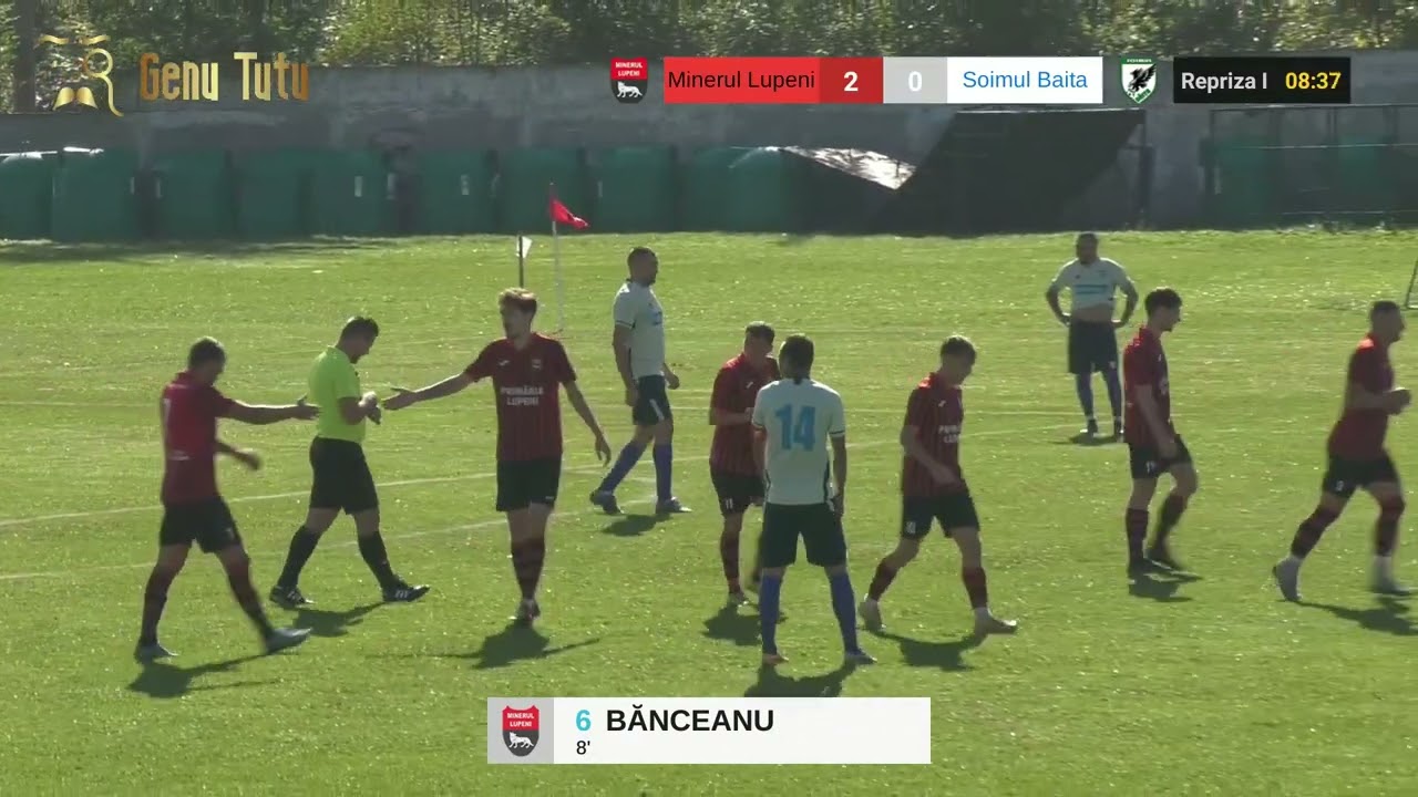 Fotbal Liga a IV-a Hunedoara, Etapa a 7-a, Minerul Lupeni - Șoimul Băița (11-1)