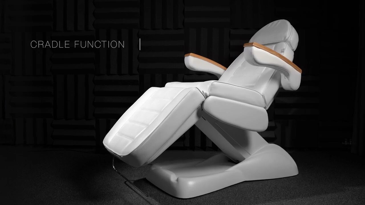 Behandlingssstol elektrisk Lux 4M D vit   4 motorer