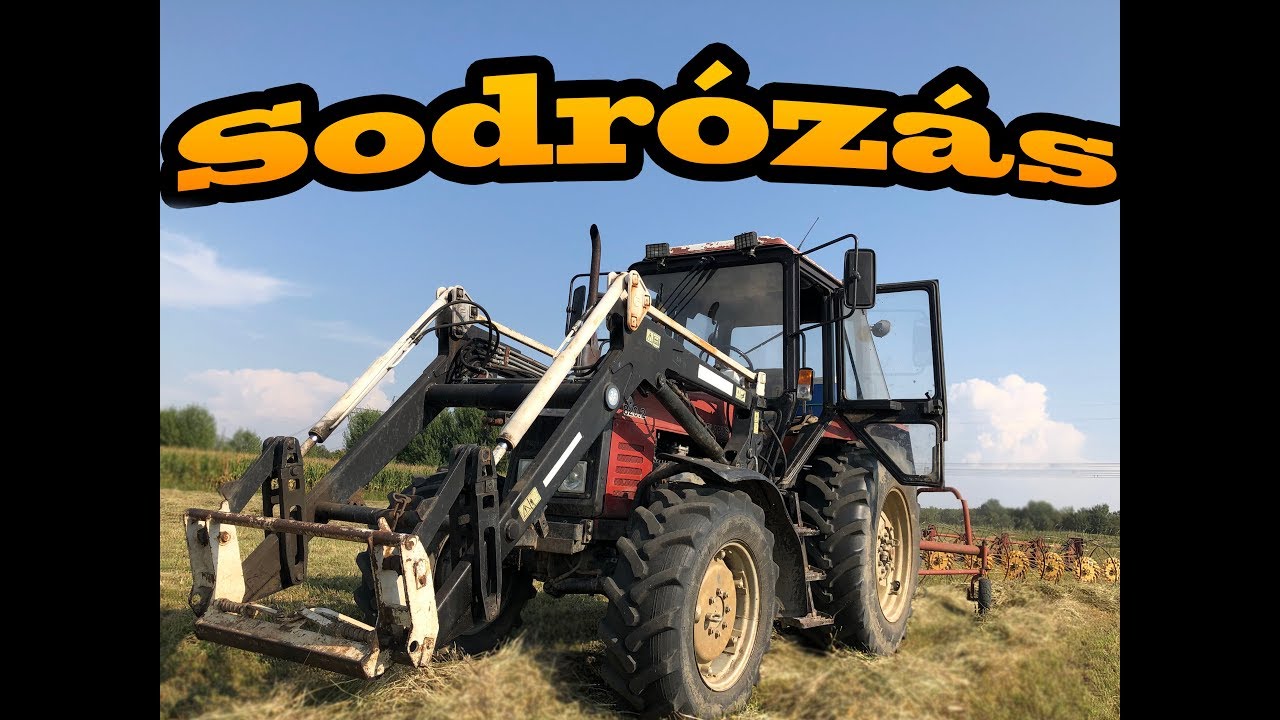Sodrózás - MTZ 820.2 / Windrowing PZK-7 4k