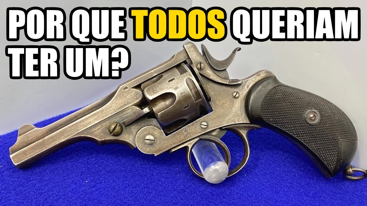 Revólver Webley .455: como ele 