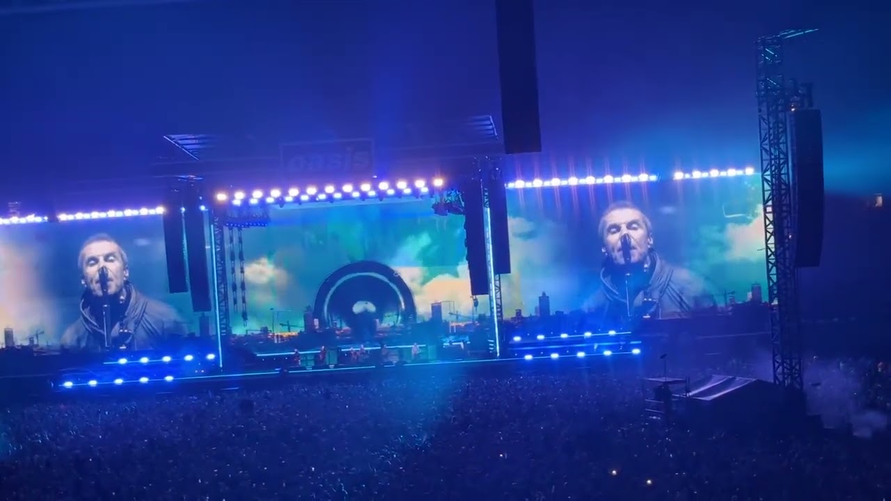 Oasis - Live Forever - Cardiff (July 4th) 