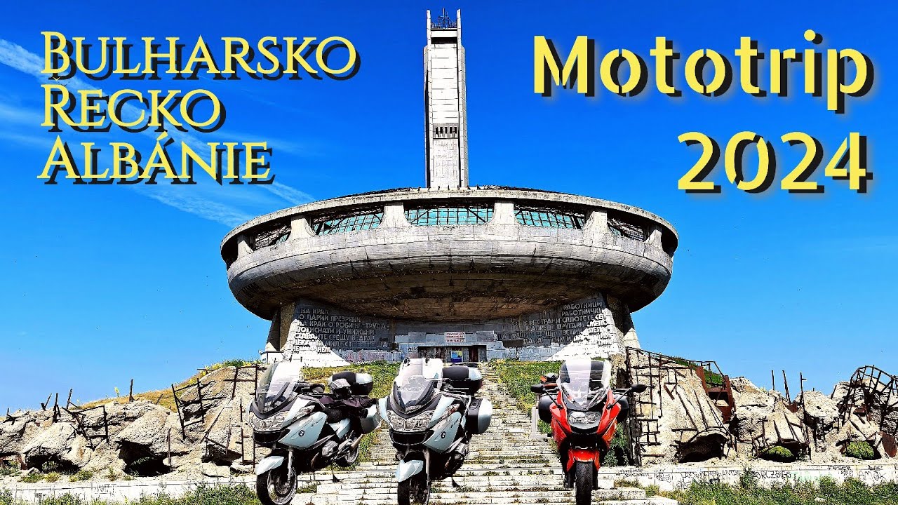 Řecko a Albánie na motorce 🏍️ – Meteora & Blue Eye | Mototrip Balkán 2024