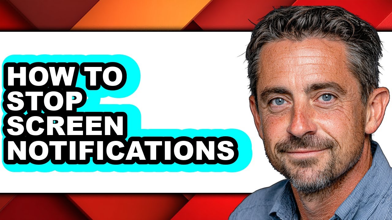 How to Stop Screen Notifications - Easy Guide