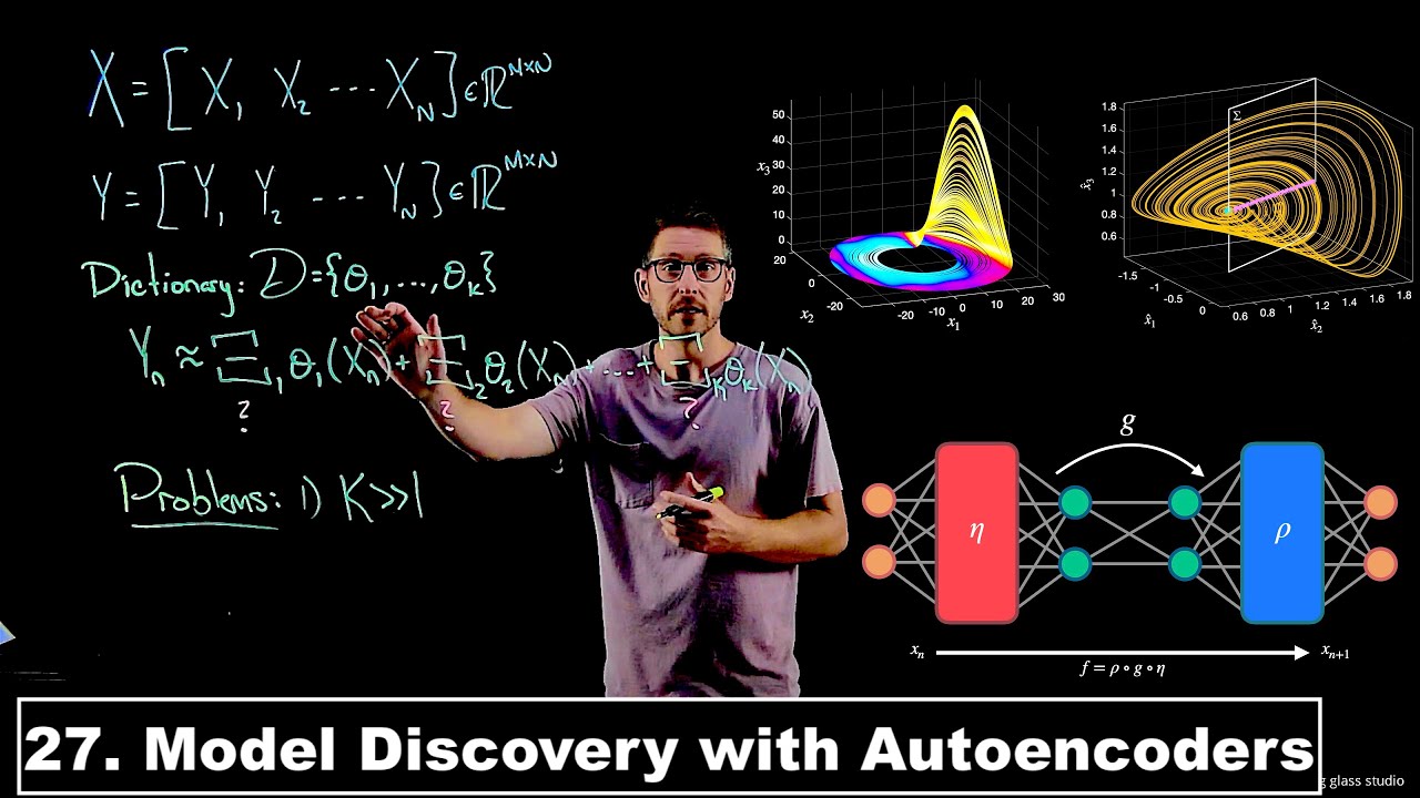 Model Discovery with Autoencoders - Data-Driven Dynamics | Lecture 27