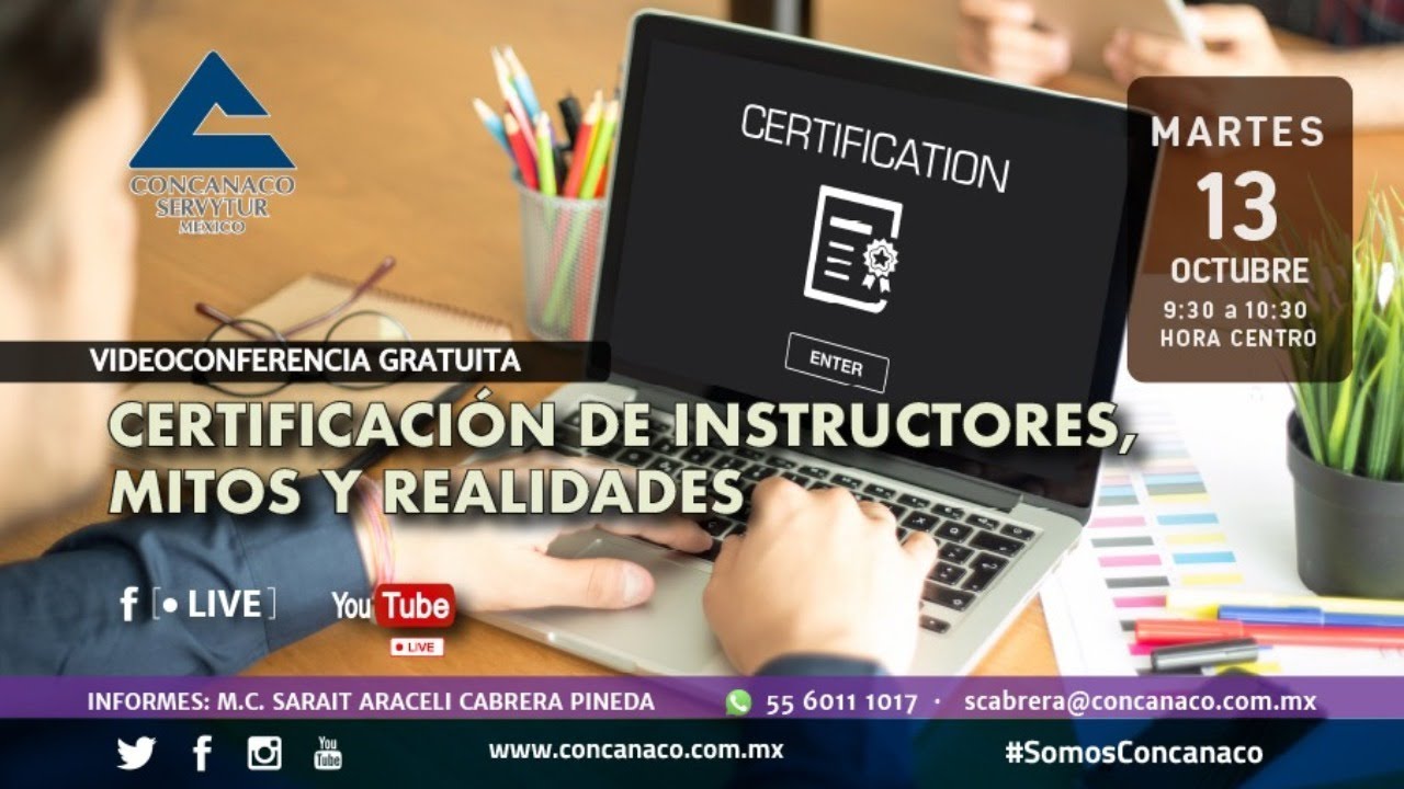 Certificaci&oacute;n de instructores, mitos y realidades