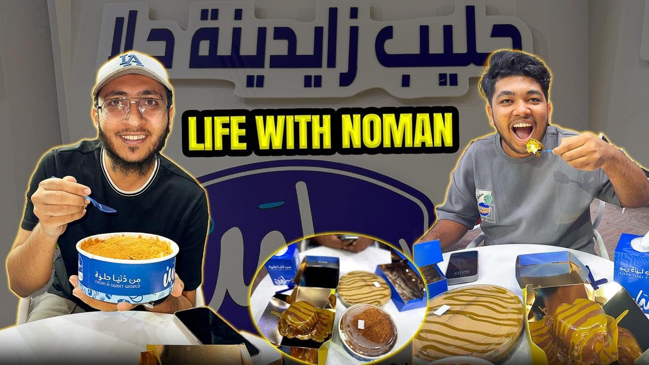 Best Places for Desserts in Dubai: B’laban Review! | Dubai Vlogs | Life with Noman