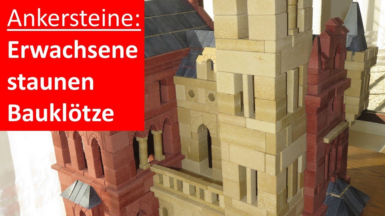 Erwachsene staunen Bauklötze: Ankerstein-Systemspielzeug