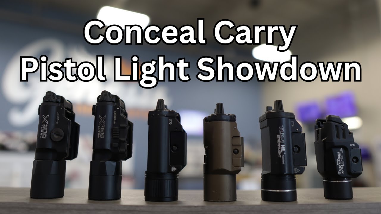 Conceal Carry Light Showdown