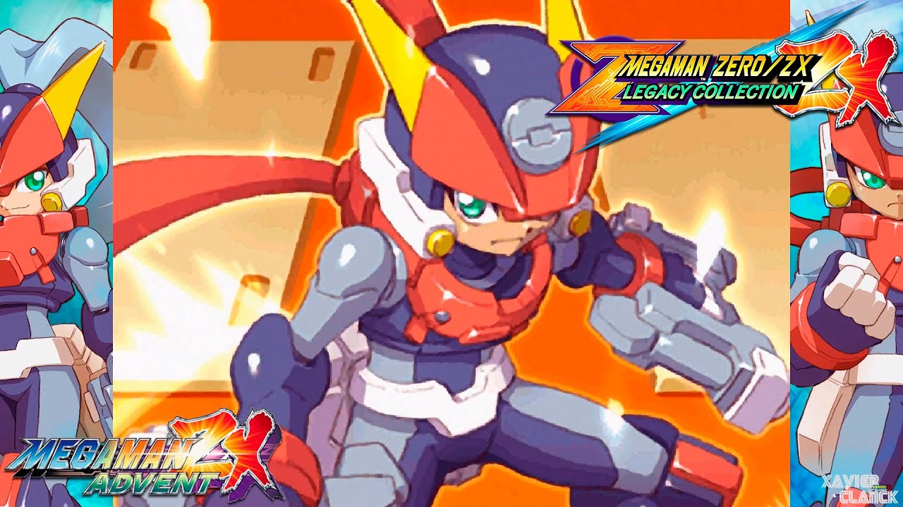 Mega Man Zero/ZX Legacy Collection | Mega Man ZX Advent [Grey - All Main Upgrades] #1