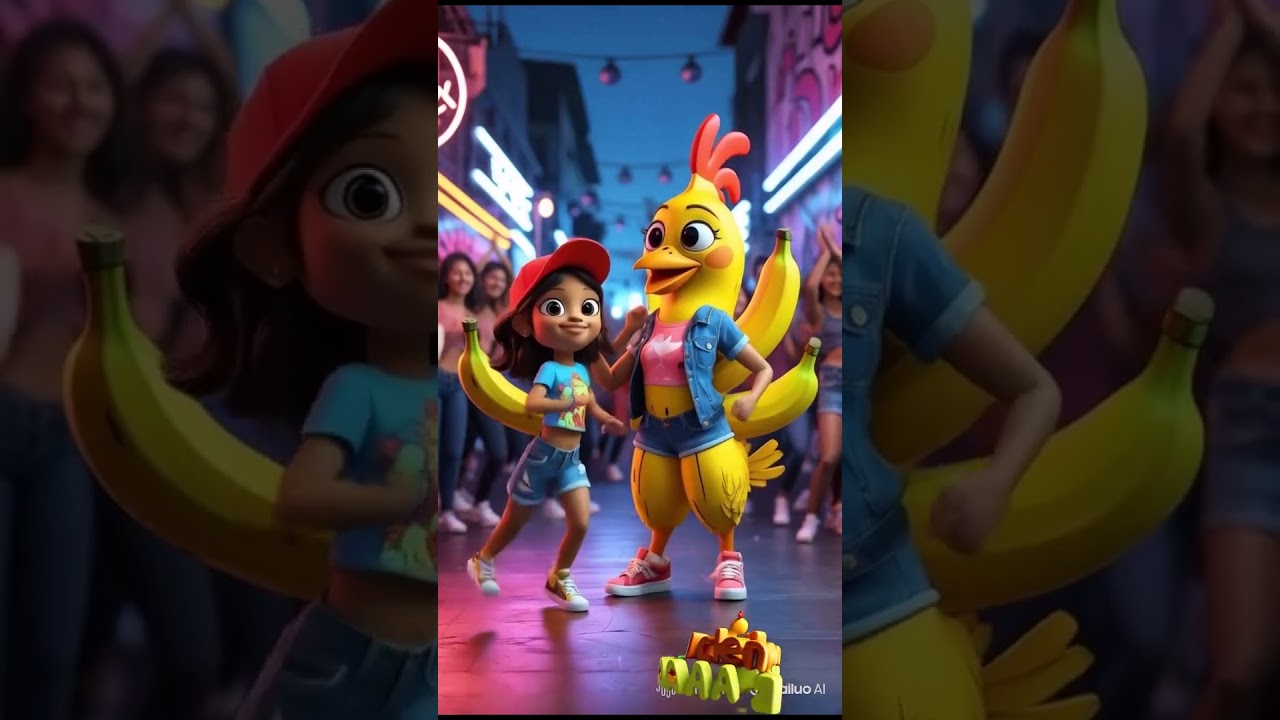 Brazilian Forr&oacute; Dance in the Countryside 🌾 | Cute Girl & Banana Chicken!