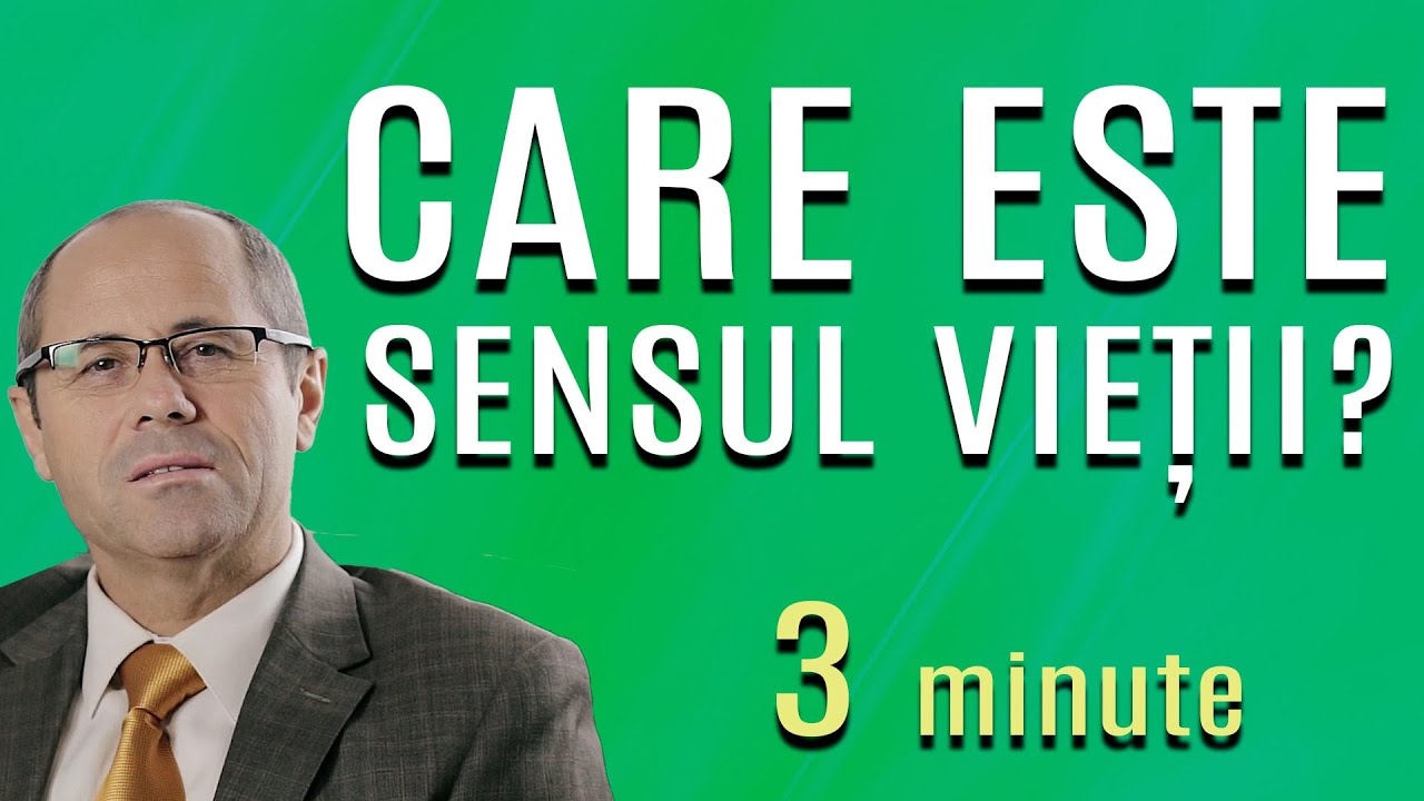 Care este sensul vieții? - Luigi Mițoi