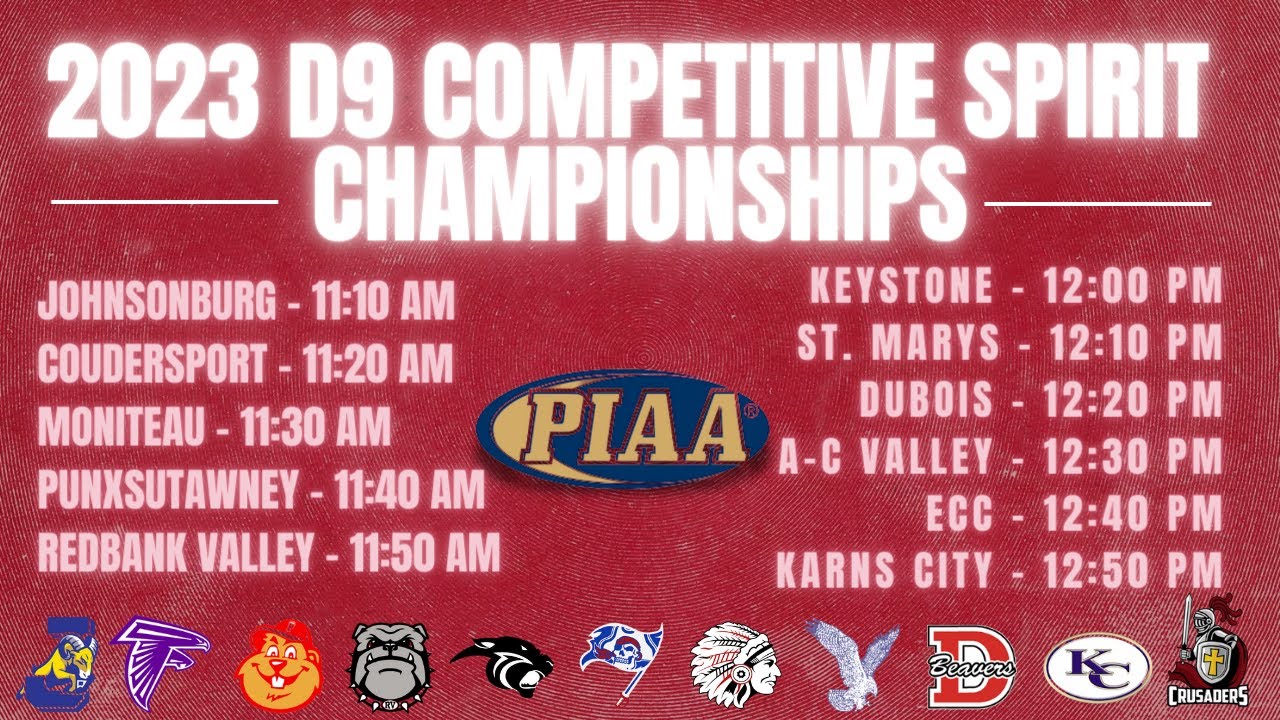 PIAA District 9 Competitive Spirit Championships