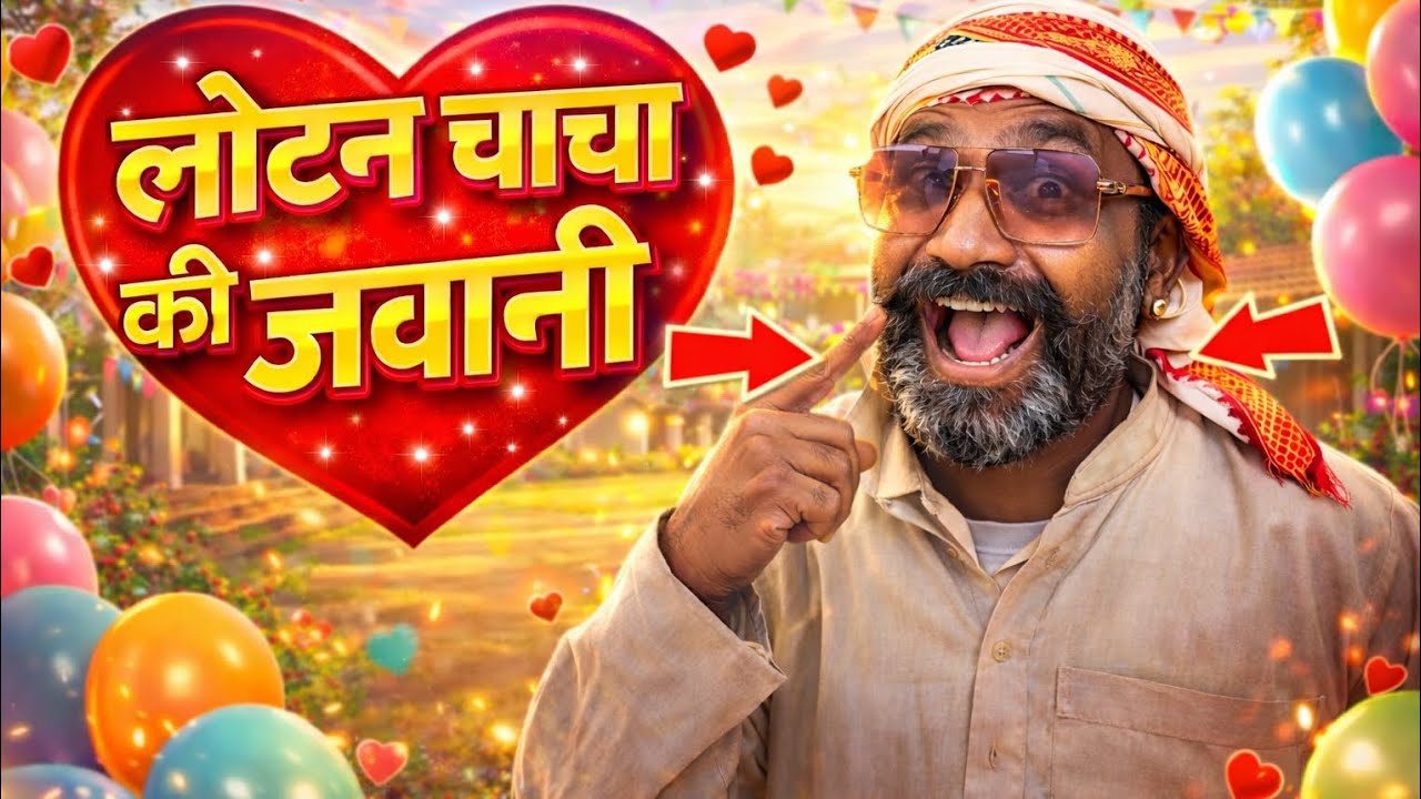 बुढ़ापे में जवानी चढ़ गई 😂 | लोटन चाचा की कहानी/#लोटनचाचा#लोटनचाचाकीजवानी#DesiComedy#VillageComedy#