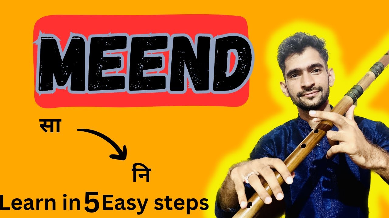 Meend Flute Tutorial | Meend in Flute  | Flute Ornamentation Techniques