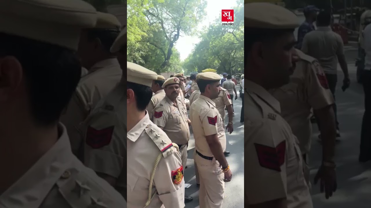 CJP Protest:  Spokesperson Saurabh Das Reaches Parliament Street Police Station | Khabargaon