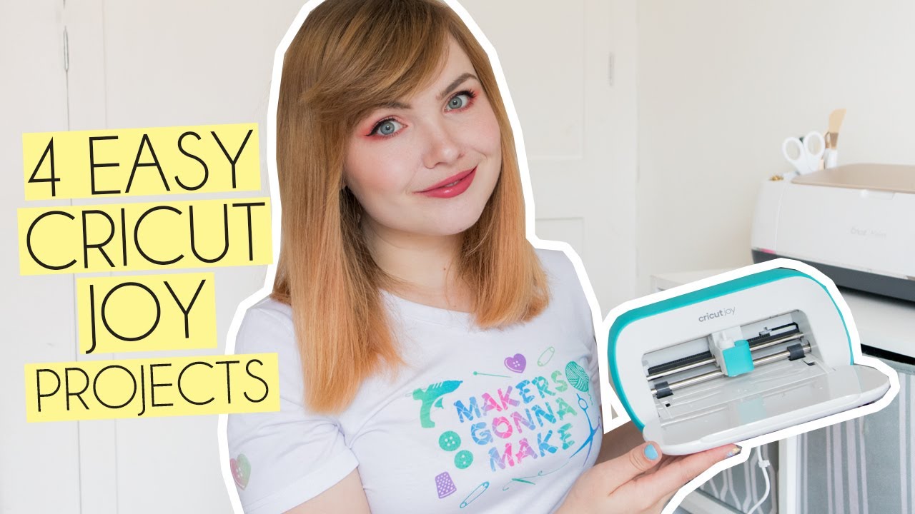 4 простых проекта для начинающих от Cricut Joy