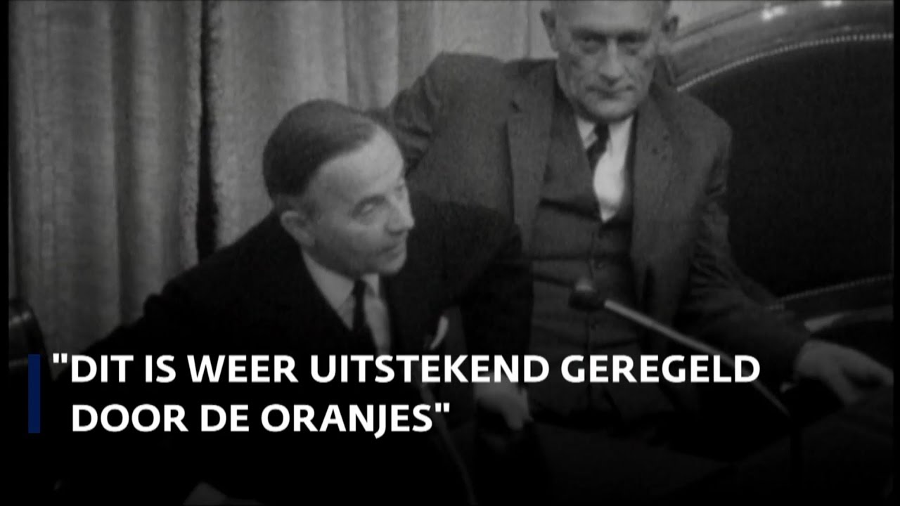 'Dit is weer uitstekend geregeld door de Oranjes'
