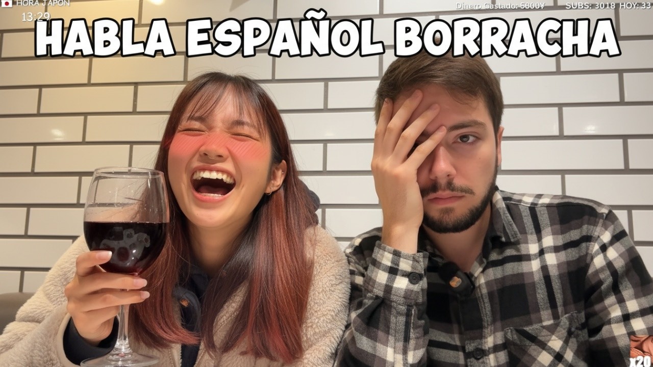 Mi Novia Japonesa se EMBORRACHA en un Restaurante Español 🍷🇪🇸