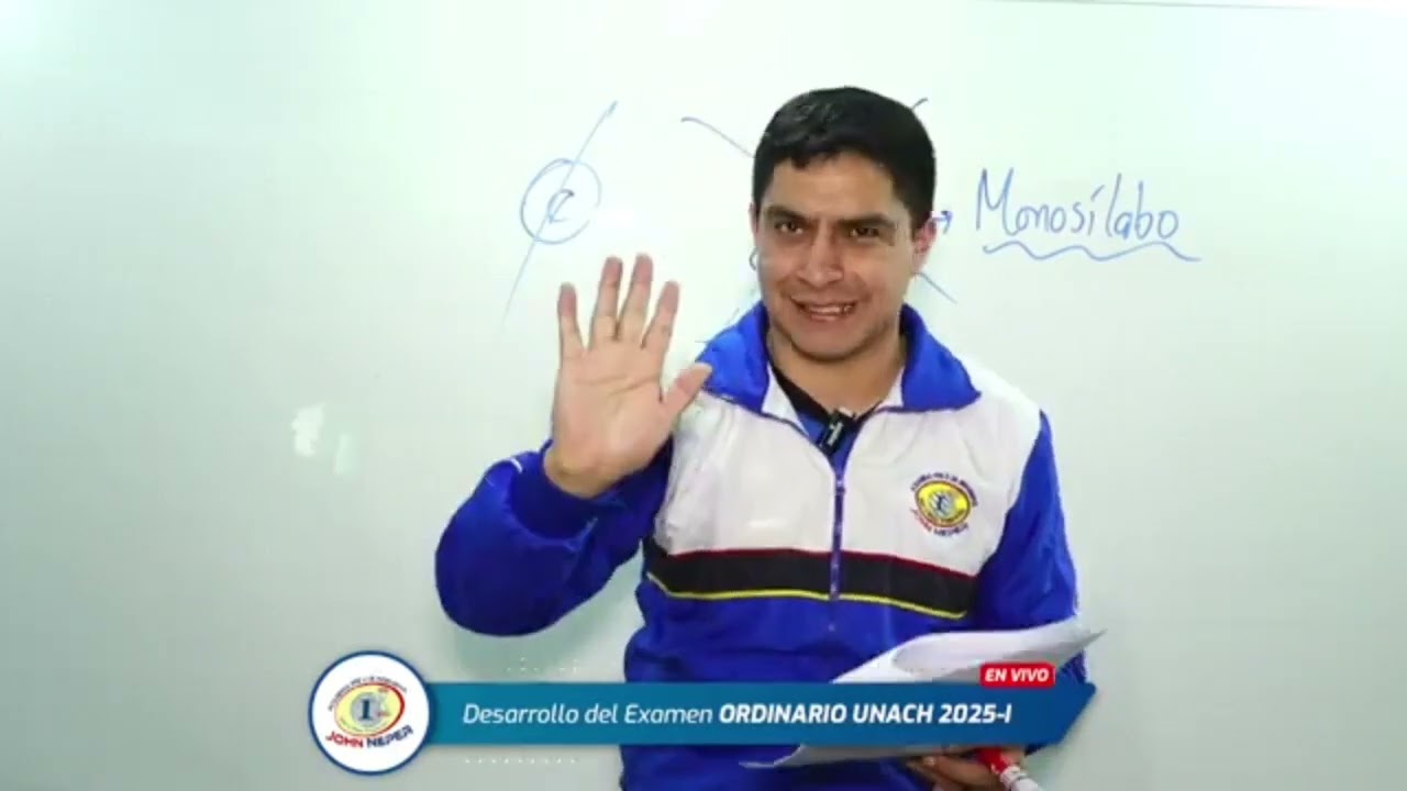 EXAMEN DE UNACH 2025-I