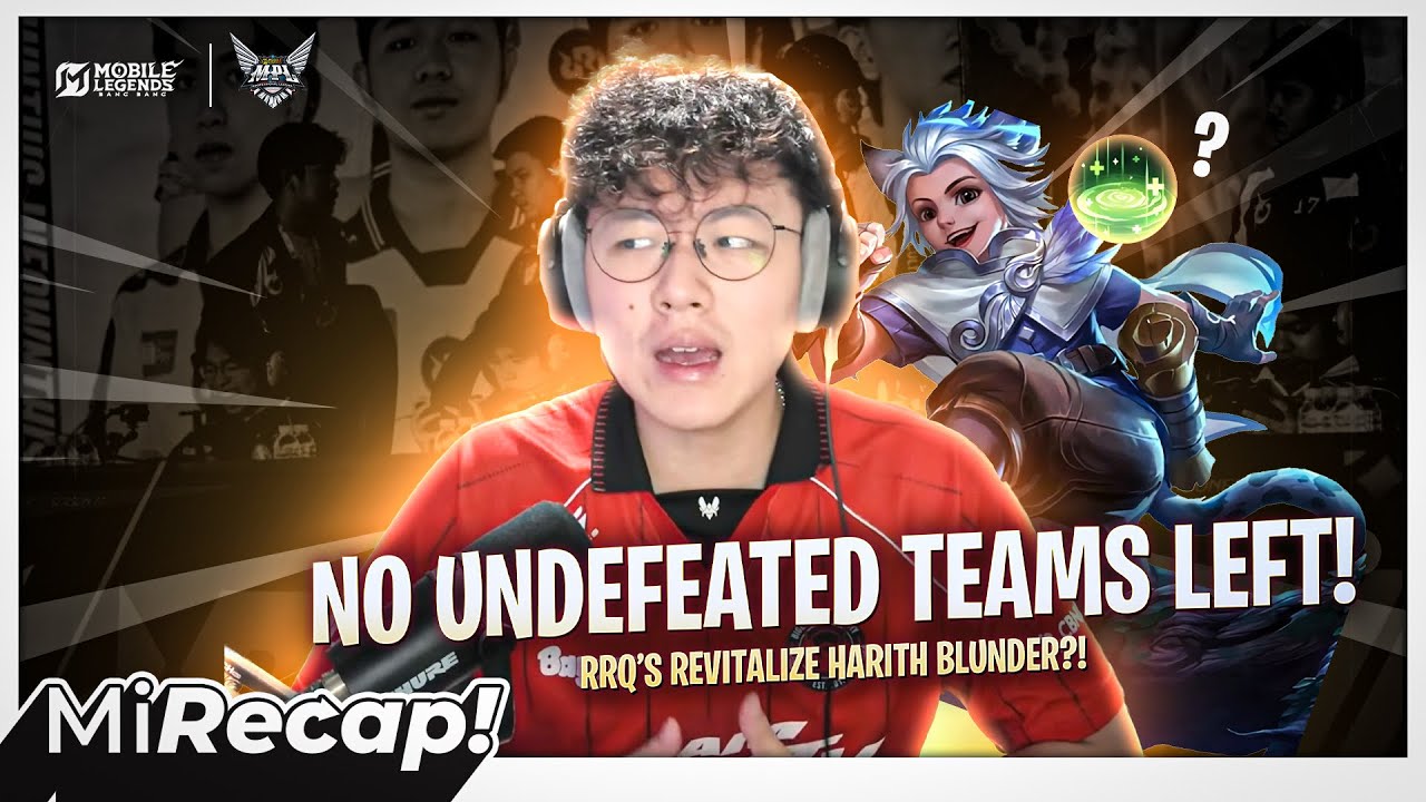 NO UNDEFEATED TEAMS LEFT! RRQ&rsquo;S Revitalize Harith Blunder?! #MiRecap MPL ID S17 Week 3
