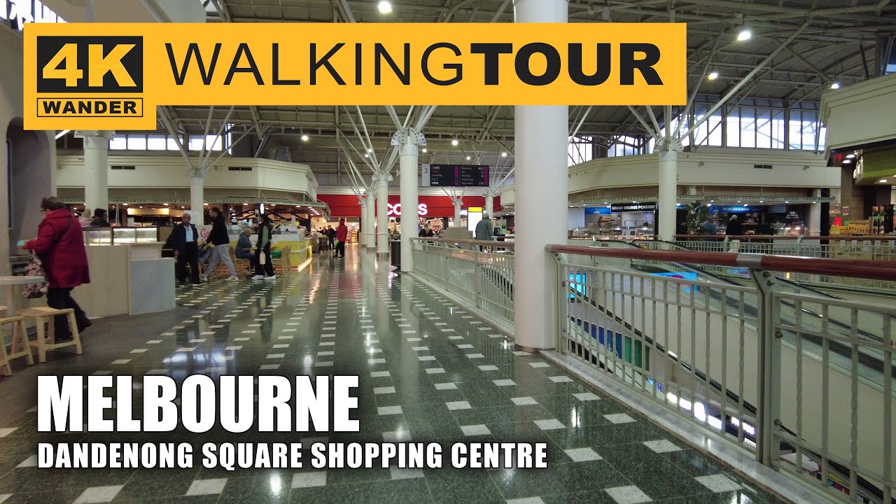 Dandenong Square Shopping Centre Walking Tour in Melbourne, Australia (4K 60fps)