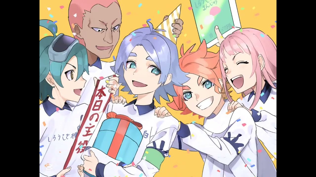 Fubuki x Shirou Ailve 🥳🎂🎀💙💙