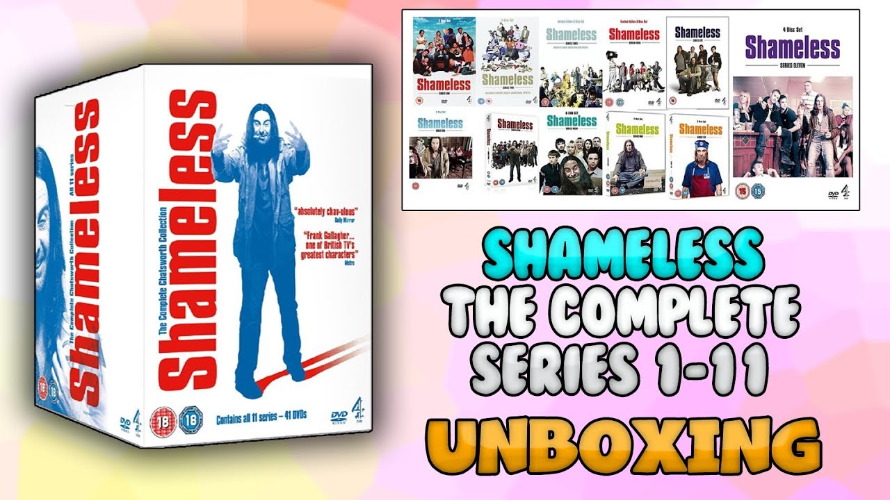 Shameless: The Complete Series 1-11 Box Set DVD | UNBOXING