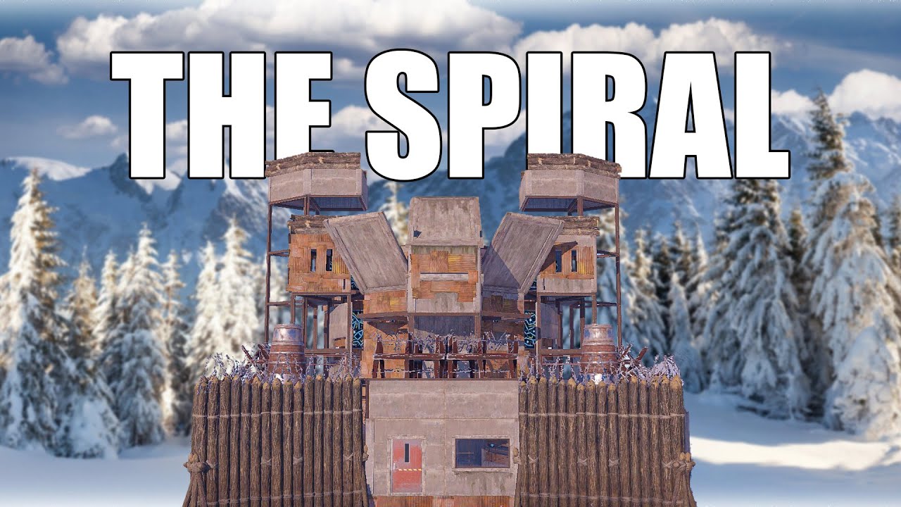 THE SPIRAL  -  The Best 4 Man Base Design For Your Wipe  -  Tutorial