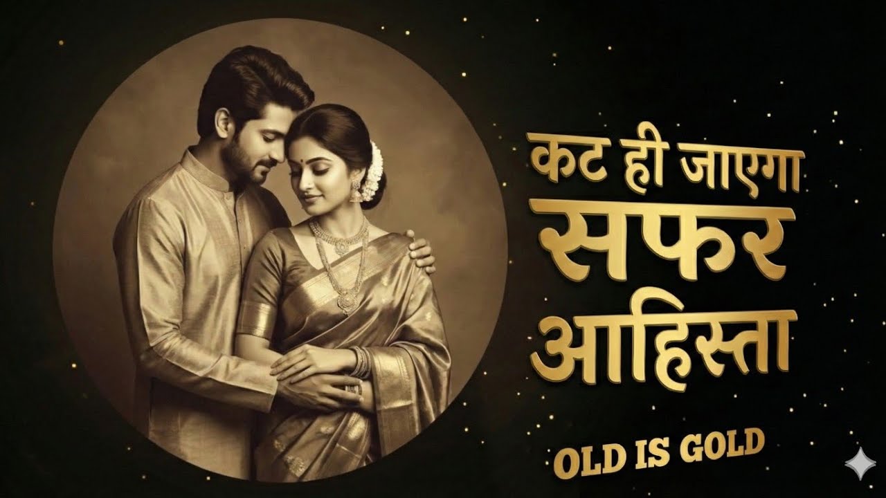 Chale to Kat hi jaayega Safar Ahista Ahista ।2026 New Song | Old Is Gold Romantic Feel ❤️