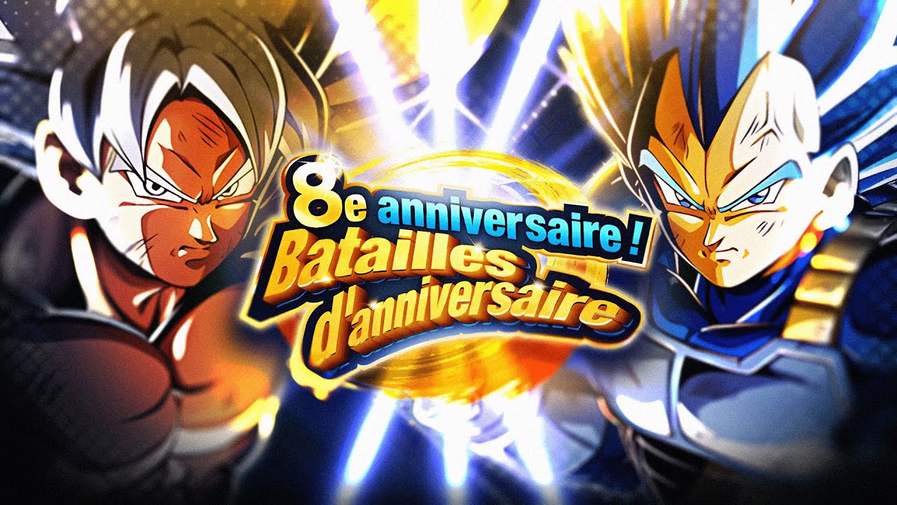 Anniversary Mode lvl 6 Goku Ultra Instinct x Vegeta Blue Évolution vs GAMMA 2 MON PRINCE