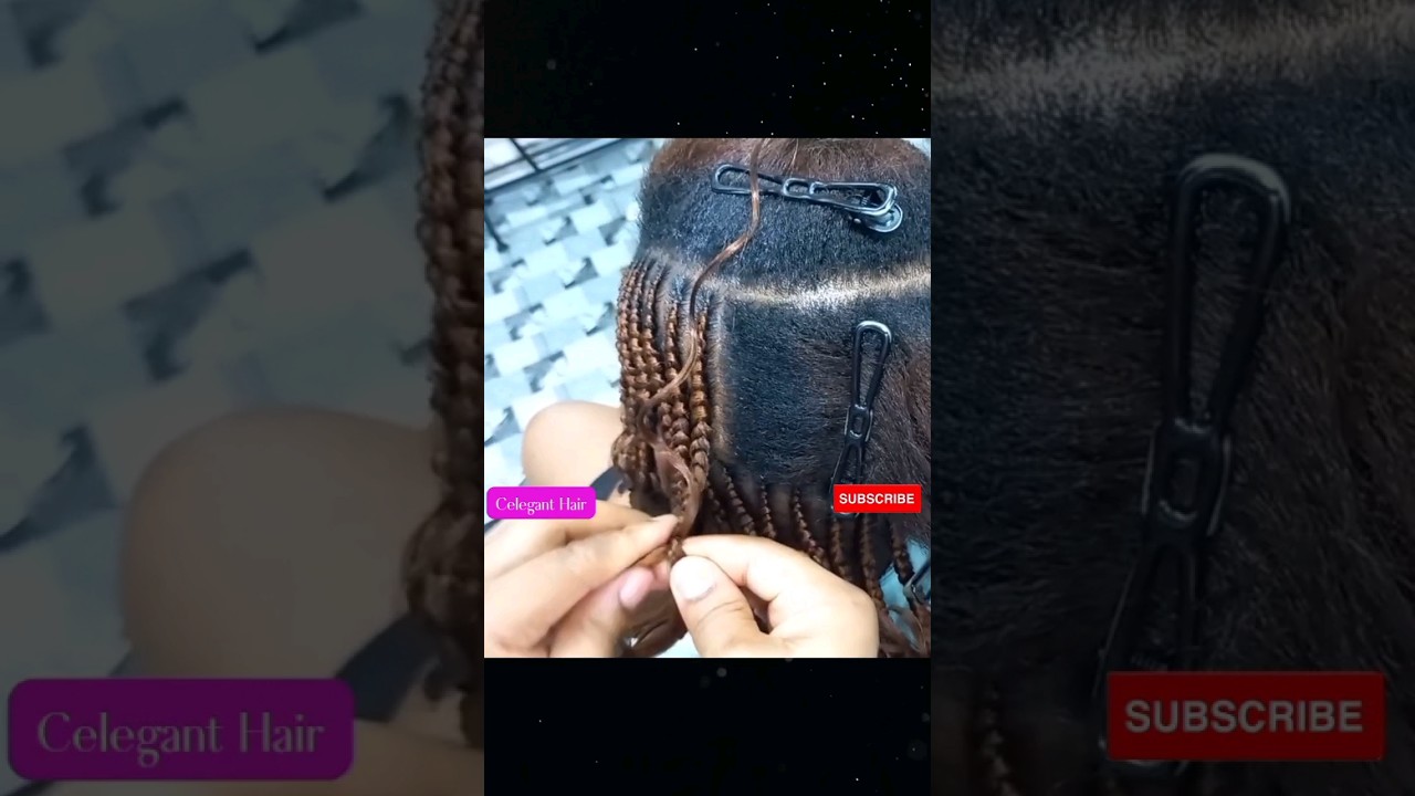How to Create Boho Tribal Braids | 3 Layered Cornrows