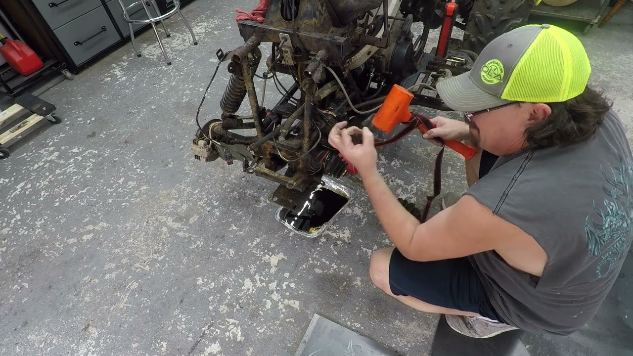 2005 Arctic Cat 400 Axle Removal. The Struggle is Real!!