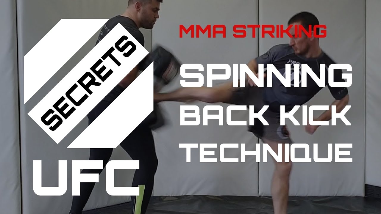 Be More CONFIDENT With Your SPINNING Back Kick Set Up