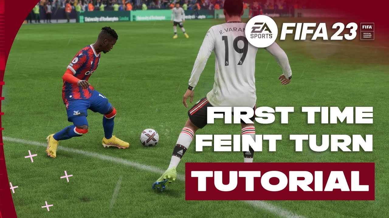 FIFA 23 'First Time Feint Turn' | Easiest way to Beat Defenders?! | SKILLS TUTORIAL