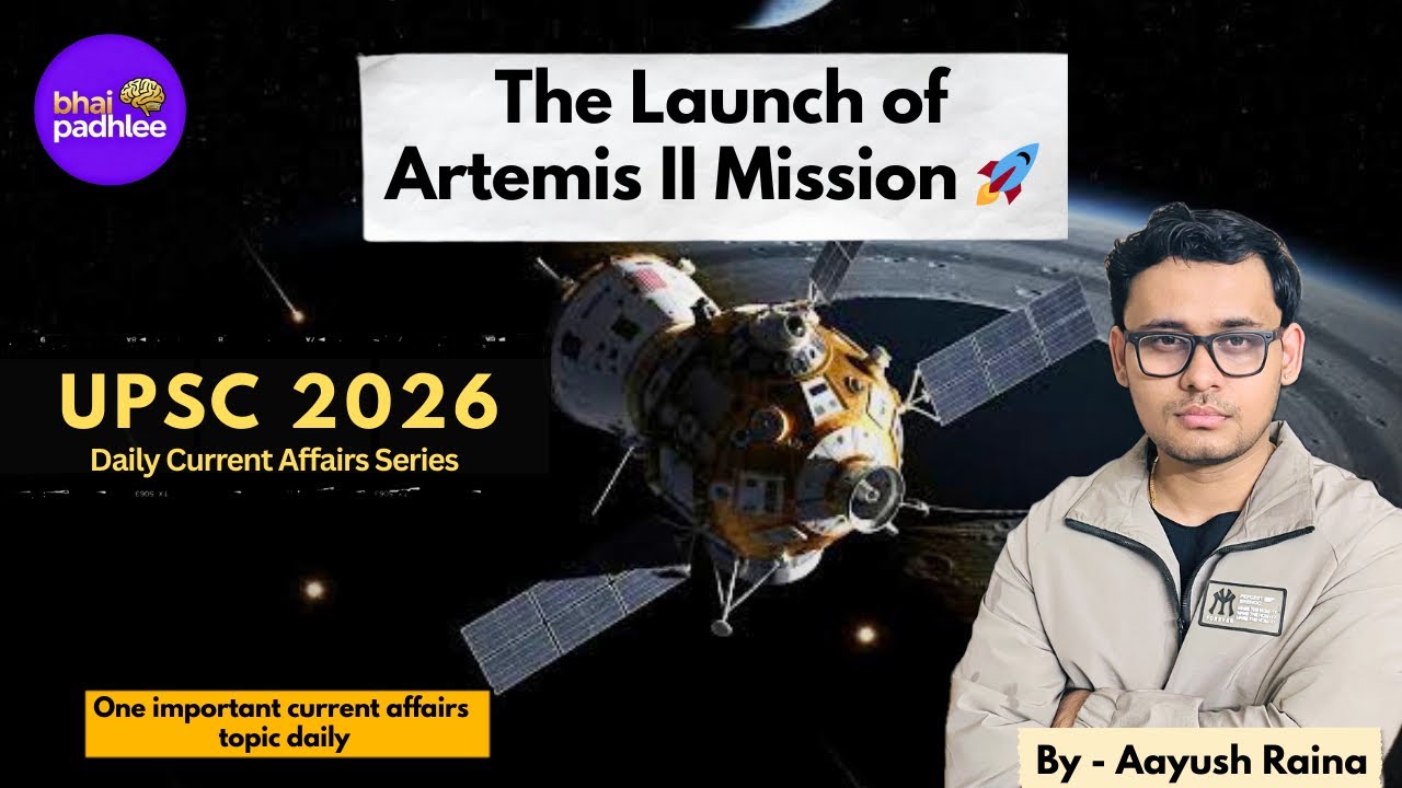 🚀 Artemis-2 Mission Explained | NASA Moon Mission Current Affairs 2025 | UPSC 2026 |